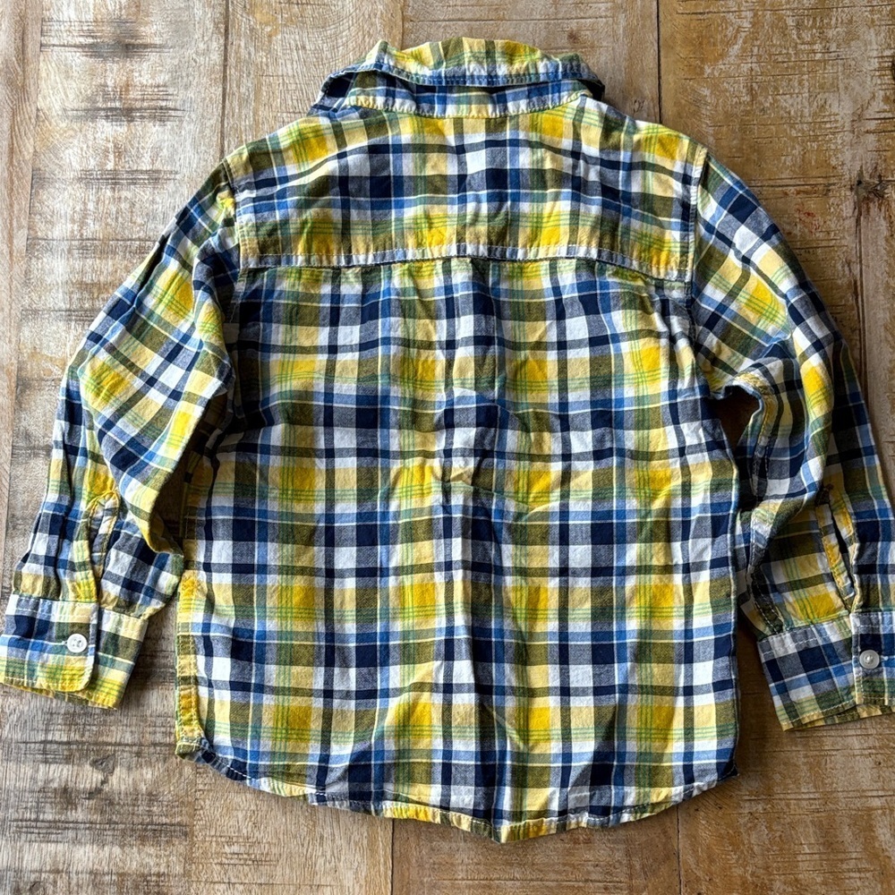 Carter’s Boys Plaid Shirt 3t - Picture 5 of 5